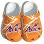 Customize University Of Evansville Aces Croc Shoes- Graduation Universities Gift Shoes Gift Men Women