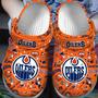 Edmonton Oilers Nhl Sport Crocs Crocband Clogs Shoes For Men Women And Kids