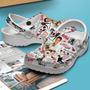 Elvis Singer Music Crocs Crocband Clogs Shoes