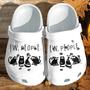 Ew People Black Cat Custom Shoes Clogs Funny - Anime Cat Meme Outdoor Shoes Clogs Gifts