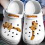 Garfield Crocs Crocband Comfortable Clogs Shoes For Men Women Kids