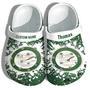 George Mason University Graduation Gifts Croc Shoes Customize- Admission Gift Shoes