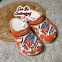 Giants Personalized Sf Giants Baseball Ripped American Flag Clog Shoes