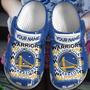 Golden State Warriors Nba Basketball Sport Crocs Crocband Clogs Shoes