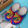 Grateful Dead Music Crocs Crocband Clogs Shoes