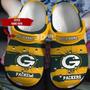 Green Bay Packers Customized Name Nfl Crocband Clog