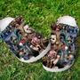 Halloween Horror Movies Characters Crocband Clogs Shoes