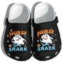 Halloween Nurse Shark Boo Costume Crocband Clogs Shoes