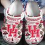 Houston Cougars Ncaa Sport Crocs Crocband Clogs Shoes