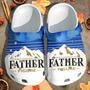 Its Not A Dad Bod Funny Busch Beer Shoes Clogs Gift For Fathers Day