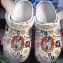 Janis Joplin Music Crocs Crocband Clogs Shoes