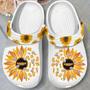 Jeep Sunflower Crocband Clog Shoes For Jeep Lover