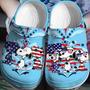 July 4Th Snoopy Crocs 3D Clog Shoes