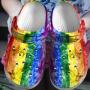 Lgbt Pride Month Crocs Crocband Clogs Custom Name Comfy For Men Women And Kids