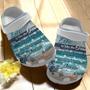 Life Is Like The Ocean Shoes - Sea Turtle Crocbland Clogs For Women Men