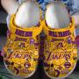 Los Angeles Lakers Basketball Club Team Crocband Comfortable Shoes Crocs For Men Women Kids