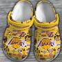 Los Angeles Lakers Nba Basketball Crocs Crocband Clogs Shoes