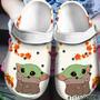 Lovely Baby Yoda Happy Thanksgiving Clogs Shoes