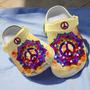 Mandala Peace Flower Clogs Shoes Gifts For Birthday Christmas Thanksgiving