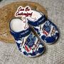 Maple Leafs Personalized Tmaple Leafs Hockey Ripped American Flag Clog Shoes