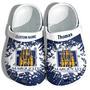 Marquette University Graduation Gifts Croc Shoes Customize- Admission Gift Shoes