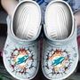 Miami Dophin Tide Clog Shoes