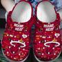 Miami Heat Nba Sport Crocs Crocband Clogs Shoes For Men Women And Kids