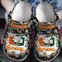 Miami Hurricanes Ncaa Sport Crocs Crocband Clogs Shoes