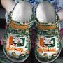 Miami Hurricanes Ncaa Sport Crocs Crocband Clogs Shoes