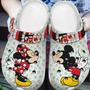 Mickey And Minnie Mouse Crocband Clogs