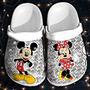 Mickey And Minnie Mouse Crocs Clog Shoes