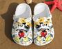 Mickey Sunflower Disney Mouse Couple Anniversary Gifts Clog Shoes