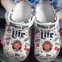 Miller Lite Beer Crocs Crocband Clogs Shoes