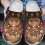 Native American Owl Feather Crocs Clog Shoes For Kid And Adult