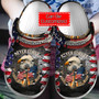 Never Forget Freedom Is For Free Flag Veteran Clogband Clog Personalized Veteran