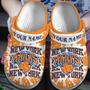 New York Knicks Nba Basketball Sport Crocs Crocband Clogs Shoes