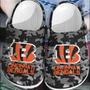 Nfl Cincinnati Bengals Football Crocband Clogs Crocs Shoes Comfortable For Men Women