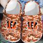 Nfl Cincinnati Bengals Football Crocband Crocs Comfortable Shoes Clogs For Men Women