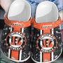 Nfl Cincinnati Bengals Football Crocband Crocs Shoes Comfortable Clogs For Men Women