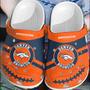 Nfl Denver Broncos Football Crocband Shoes Comfortable Crocs Clogs For Men Women