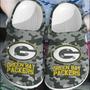 Nfl Green Bay Packers Football Clogs Crocs Shoes Comfortable Crocband For Men Women