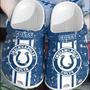 Nfl Indianapolis Colts Football Clogs Crocband Comfortable Shoes Crocs For Men Women