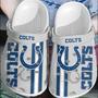 Nfl Indianapolis Colts Football Clogs Shoes Crocs Crocband Comfortable For Men Women