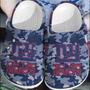 Nfl New York Giants Football Crocs Shoes Clogs Comfortable Crocband For Men Women