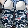 Nfl Patriots Football Crocs Clogs Crocband Shoes Comfortable For Men Women