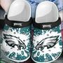 Nfl Philadelphia Eagles Football Crocband Crocs Clogs Shoes Comfortable For Men Women