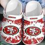 Nfl San Francisco 49Ers Football Crocband Clogs Crocs Shoes Comfortable For Men Women