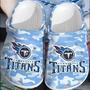 Nfl Tennessee Titans Crocsshoes Comfortable Crocband Clogs For Men Women