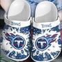 Nfl Tennessee Titans Crocsshoes Crocband Clogs Comfortable For Men Women