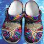 Nurse Hippie Trippy Psychedelic Clogs Shoes Gift For Friends